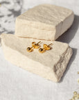 Staple Studs | Gold