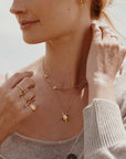 Starfish Family Short Necklace