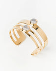 Alice Cuff Bracelet | Moonstone