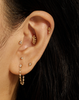 Uptown Girl Stud | 14K | Single