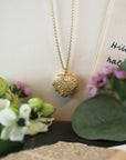 Victoriana Keepsake Heart Locket