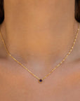 Star Stone Necklace | Purple