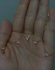 Diamond Peak Necklace | 14K