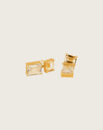 Daessa Earrings | Citrine - Green Amethyst