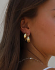 Coco Chunky Hoop Earrings Earrings Katie Waltman Jewelry