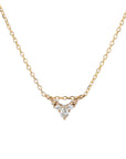 Diamond Peak Necklace | 14K