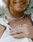 Bene CZ Dome Ring