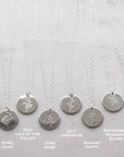 Birth Flower Necklace | Silver Necklaces LaaLee Jewelry January-snowdrop
