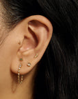 Three's Company Stud | 14K | Single