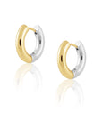 Gala Two-Tone Hoops