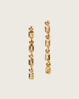 Lumera Drop Earrings | Morganite - Strawberry Quartz