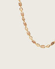 Luméra Necklace | Morganite - Strawberry Quartz