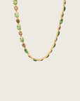 Luméra Necklace | Labradorite - Green Tourmaline