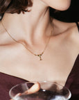 Martini Necklace | Emerald