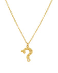 Just my Type Question Mark Necklace
