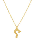 Just my Type Question Mark Necklace
