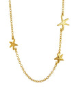 Starfish Family Short Necklace