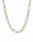 Penelope Chain Necklace | Two-Tone