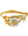Wild Rose Twist Ring