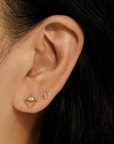Simone Chain Studs