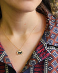 Victorian Pendant Necklace | Butterfly