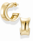 Zara Volume Hoops | Gold