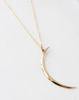 Crescent Necklace | Gold Necklaces Katie Waltman Jewelry