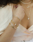 Braided Herringbone Bracelet Bracelets Leah Alexandra
