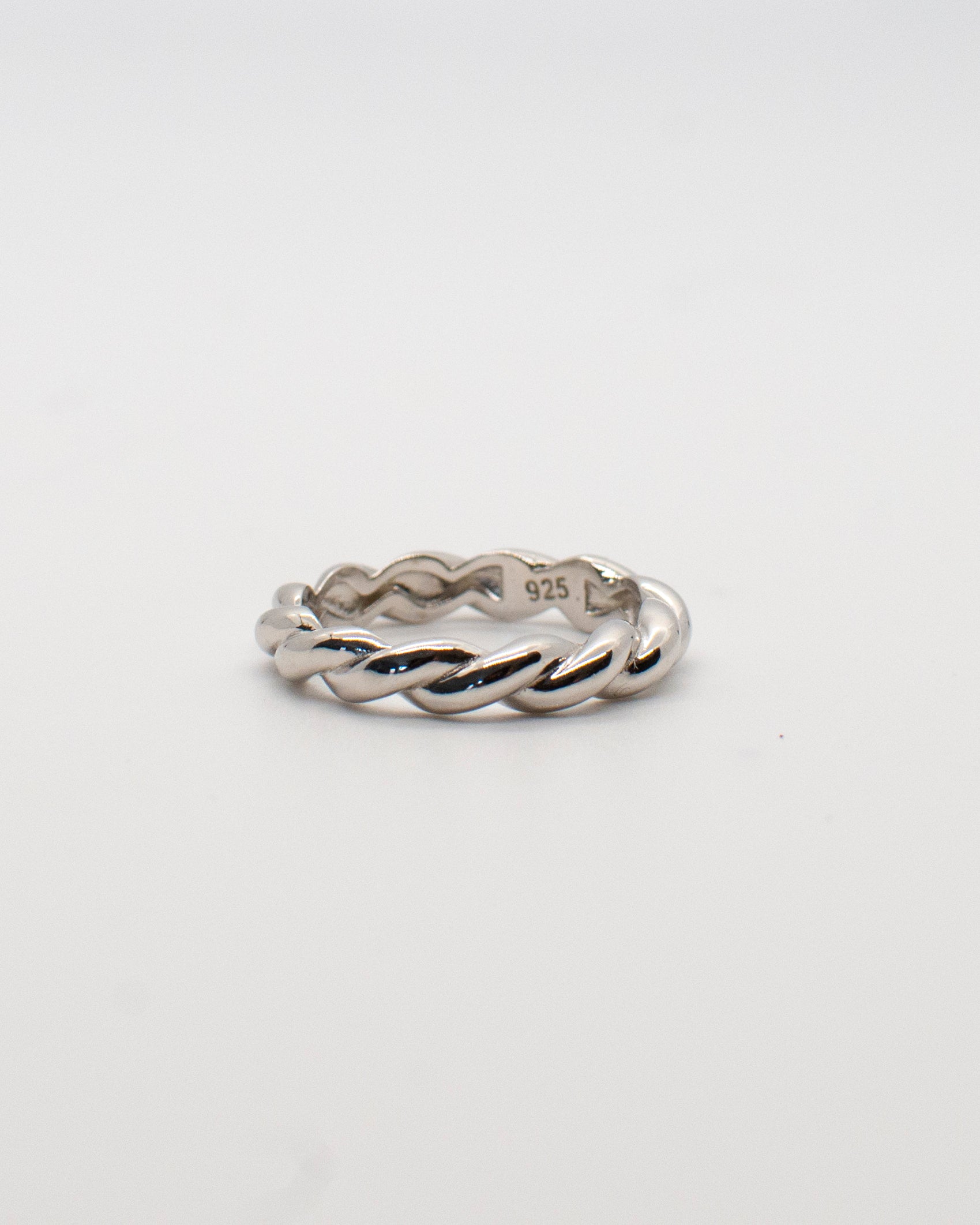 Oz Twisted Ring Rings P&K Silver 6