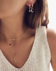 Crescent Necklace | Gold Necklaces Katie Waltman Jewelry