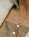 Love Token Necklace | Square Necklaces Leah Alexandra
