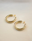Classic Tube Hoops | X-Large Earrings P&K