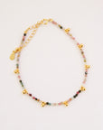 Khaya Beaded Gem Bracelet Bracelets P&K Multi Purple