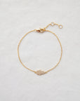 Pave Hamsa Hand Bracelet Bracelets Jewelry Design Group