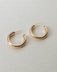 Classic Tube Hoops | Medium Earrings P&K