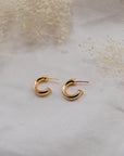Classic Tube Hoops | X-Small Earrings P&K Yellow Gold