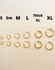 Classic Tube Hoops | X-Small Earrings P&K