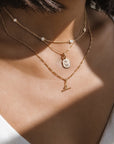 Floatesse Necklace | White CZ Necklaces Leah Alexandra