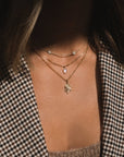 Floatesse Necklace | White CZ Necklaces Leah Alexandra
