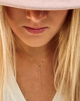Modern Cross Necklace | Goldfill Necklaces Bonnie Boardman Jewelry