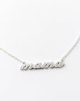 MAMA Necklace Necklaces THATCH Rhodium plated