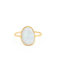 Selena Slice Ring | Moonstone Rings Leah Alexandra