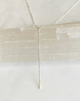 Modern Cross Necklace | Silver Necklaces Bonnie Boardman Jewelry