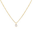 Sofia Slice Necklace | Moonstone Necklaces Leah Alexandra