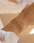 Shimmer Spark Bracelet | 14K Bracelets Leah Alexandra
