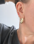 Tiny Rope Huggie Hoop | Single Earrings P&K   