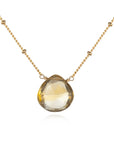 Brighter Than Sunshine Necklace | Citrine