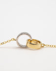 Interlocking Rings Necklace