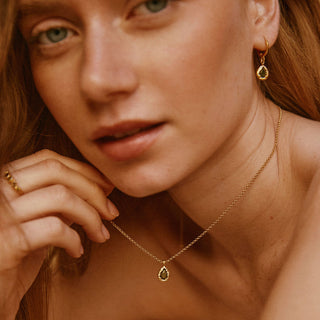 Lysia Dark Green Necklace