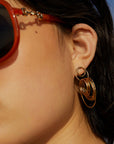 Arizona Medium Hoop Earrings